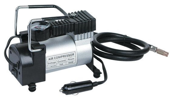 Goede prijs. De zilveren Compressor van de het Voertuiglucht van de MetaalCilinderkop Draagbare 140PSI online