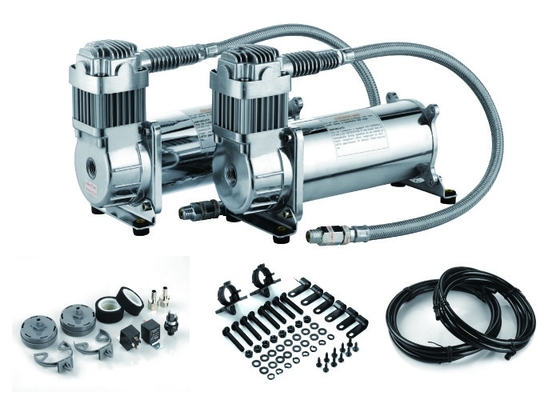 Goede prijs. De sterke Compressor van de Machts Draagbare 12v Lucht 2,5 Gallontank/de dubbele compressor van de tanklucht online