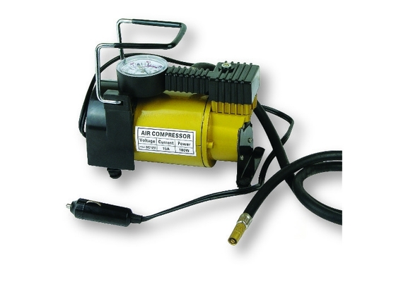 Goede prijs. De zwarte en Gouden Draagbare van de Compressorenuitrustingen van de Voertuiglucht Zak Yurui 12v 140PSI online