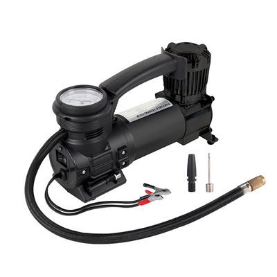 Zware auto luchtcompressor Metalen voor off-road truck 4x4 Hoogdruk zilveren luchtcompressor Auto banden opblazers