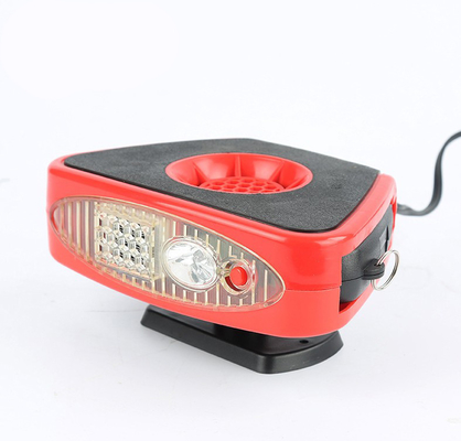 ABS Dc12v draagbare PTC keramische autoventilatorverwarmers met LED-licht