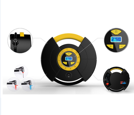 Goede prijs. 150psi plastic de Compressor Zwarte Gele Kleur van de Autolucht voor Automobielband online