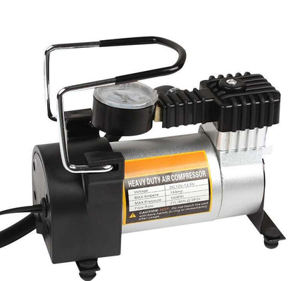 Goede prijs. Mini Small Metal Air Compressor 140PSI met Horloge verleent OEM de Dienst online