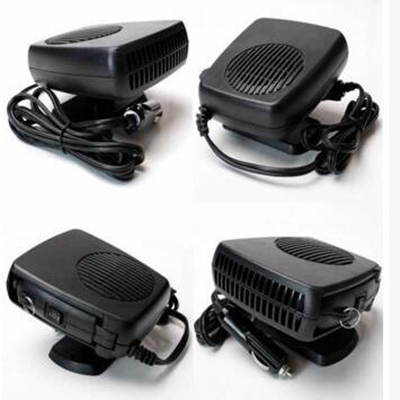 Goede prijs. Van de Autoverwarmers van gelijkstroom 12v de Plastic Draagbare Zwarte Kleur met Ventilator/Heater Function online