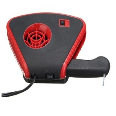Goede prijs. 2 in 1 Autoventilator Heater With Light, Rode Handbediende Navulbare Autoverwarmer online