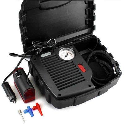 Goede prijs. Van de de Luchtcompressor van gelijkstroom 12v de Draagbare Zwarte die Kleur 250psi met Horloge wordt aangepast online