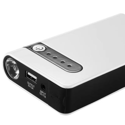 12V Draagbare Starters met LED-zaklamp en Bandenspanningsmonitor