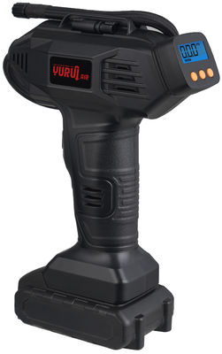 Draagbare Luchtcompressor met 27L/min Debiet, 12V DC Motor en 2000mAh Oplaadbare Batterij voor Snelle Bandenopblazing