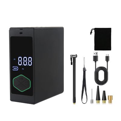 Ultra-Compact 150 PSI Mini Luchtcompressor met 17LPM Luchtstroom en 4 Spuitmond Adapters voor Hoge Prestatie Inflatie